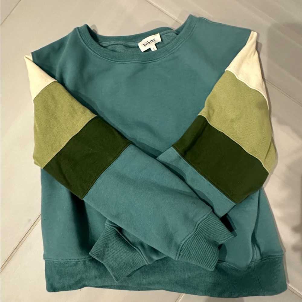 Bohme Colorblock Crewneck Sweatshirt